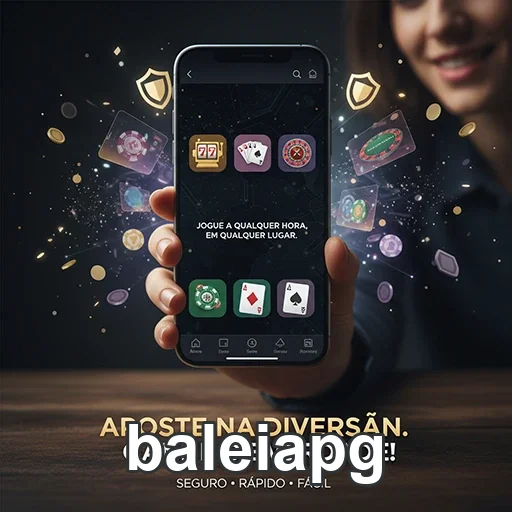 Ilustração de Descubra a diversão dos jogos online no baleiapg